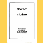 Novag Model 1032 Citrine (2006) User Manual Novag Model 1032 Citrine (2006) User Manual