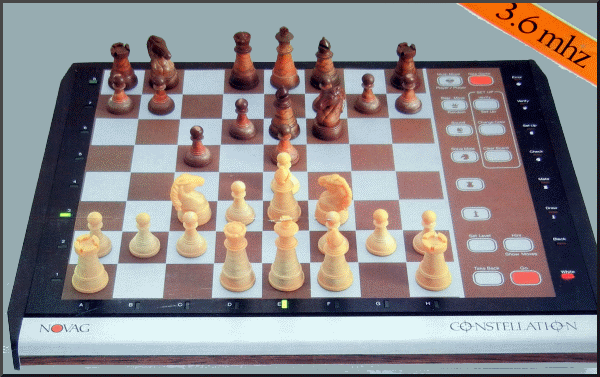 NOVAG CONSTELLATION 3.6 Electronic Chess Computer -  Picture taken from box.