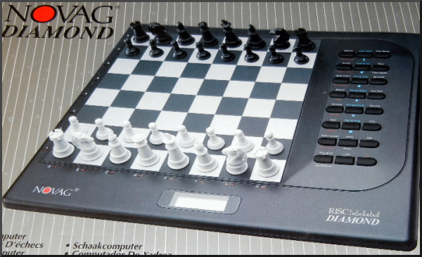 NOVAG DIAMOND Electronic Chess Computer -  Picture taken from box.