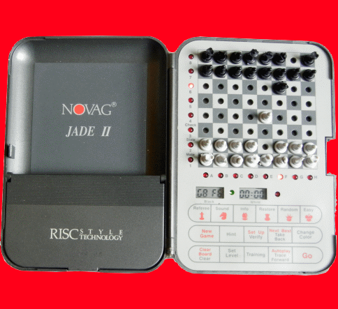 Novag Model 9402 Jade II (1995) Electronic Travel Chess Computer