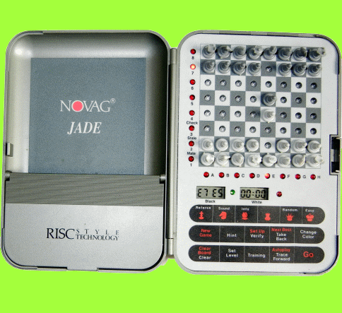 Novag Model 9202 Jade (1993) Electronic Travel Chess Computerr
