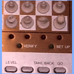 Novag Model 821 Micro II (1982) Sensory Peg Board and Game Control Buttons