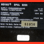 Novag Model 9205 Opal (1993) Computer Label