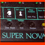 Novag Model 904 Super Nova (1990) Game Control Buttons