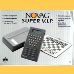 Novag Model 895 Novag Super VIP (1989) Box