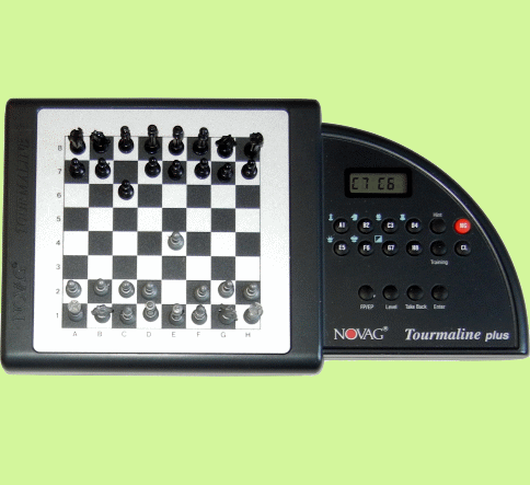 Novag Model 38702 Tourmaline Plus (1997) Electronic Travel Chess Computer