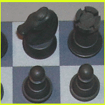 RadioShack and Tandy Model 60-2201 1850 Deluxe Version II (1987) Magnetic Chess Pieces