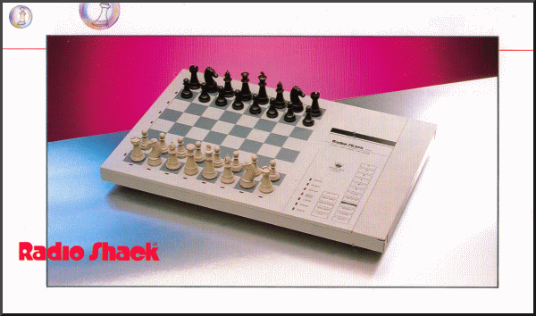 RADIOSHACK 1850 DELUXE VERSION III Electronic Chess Computer - picture taken from product catalog.