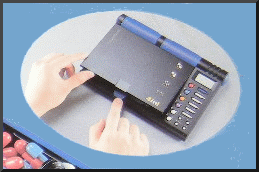 RADIOSHACK 4-IN-1 CHESS & CHECKERS with protective cover - Picture taken from box.