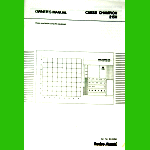 RadioShack and Tandy Model 60-2204 Champion 2150 Version I (1988) User Manual