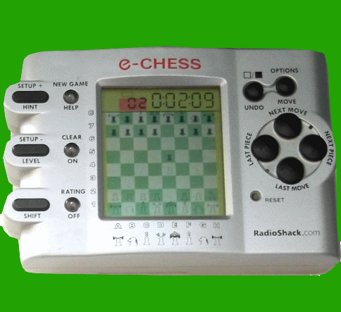 RadioShack and Tandy Model 60-2845 E-Chess (2001) Electronic Travel Chess Computer