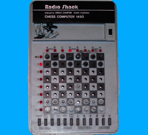 RadioShack and Tandy Model 60-2251 1450 Sensory Pocket Chess (1986) Electronic Travel Chess Computer
