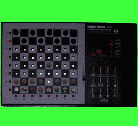 RadioShack and Tandy Model 60-2187 1650 Portable Sensory Chess (1983) Electronic Travel Chess Computer