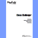 Saitek Mephisto Model CT05 Chess Challenger (2004) User Manual
