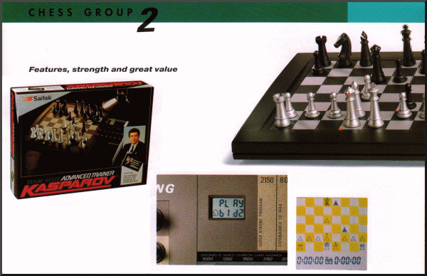 Saitek Kasparov Sensor Chess Turbo 165 165H Electronic Computer for sale online 