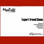 Saitek Mephisto Model CH06 Expert Travel (2004) User Manual