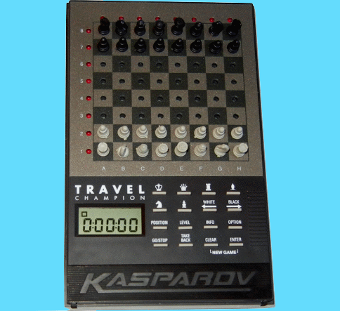 Saitek Kasparov Model 146 Travel Champion 2080 (1992) Electronic Travel Chess Computer