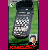 Saitek Kasparov Model 122B Travel Companion (1994) Box