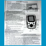 Sakar Model MA21722 LCD Chess Master (2012) User Manual Sakar Model MA21722 LCD Chess Master (2012) User Manual