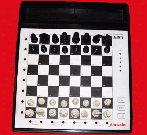 Schneider Sensor Chesspartner MK 3 (1984) Electronic Chess Computer Schneider Sensor Chesspartner MK 3 (1984) Electronic Chess Computer