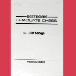 Acetronic Graduate Chess (1981) User Manual