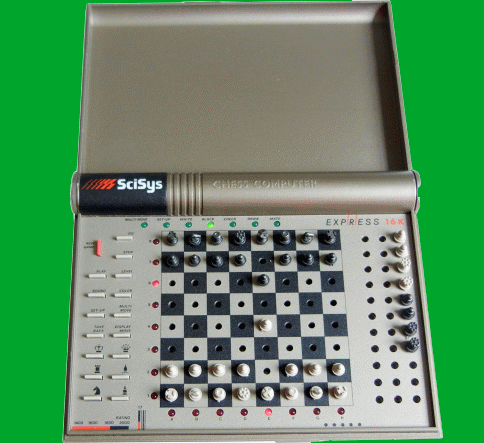 SciSys Kasparov Model 144 Express 16K (1985) Electronic Travel Chess Computer