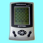 Systema Model 228 Endevour Black & Grey (2001) Electronic Travel Chess Computer