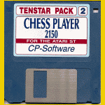 Atari ST Chess Player 2150 (1989) 3.1/2� Floppy Disk